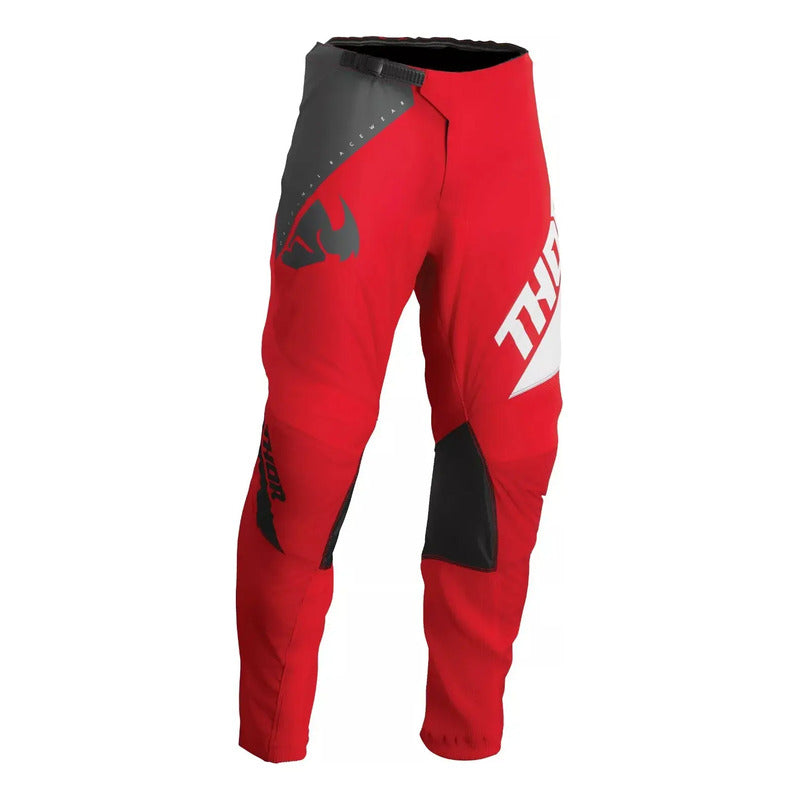 Pantalon Jersey Thor Sector Edge Rojo Mx/enduro Tallas